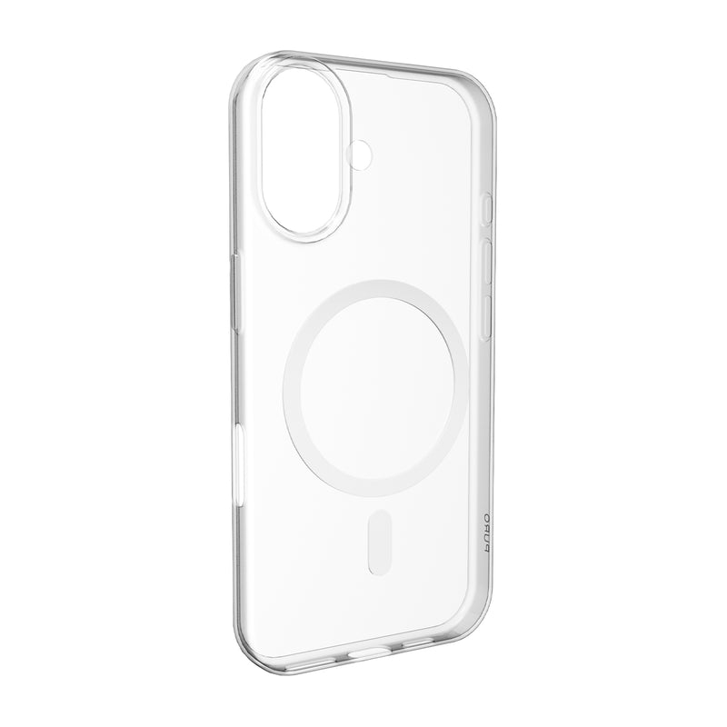Puro Schutzhülle für Apple iPhone 17 6,3" MagSafe-kompatibel Transparent