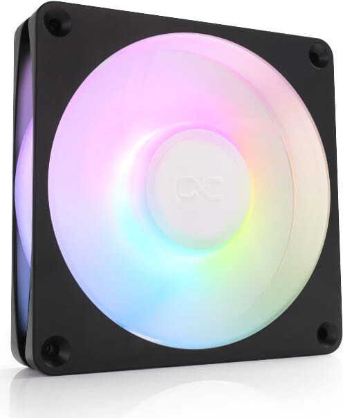 Alphacool Apex Stealth Metall Aurora Lüfter Matt Schwarz 2600rpm (120x120x25mm) (13777)