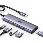 UGREEN Multifunktion USB-C Hub,HDMI+3*USB 3.0 A+PD (UG15596)