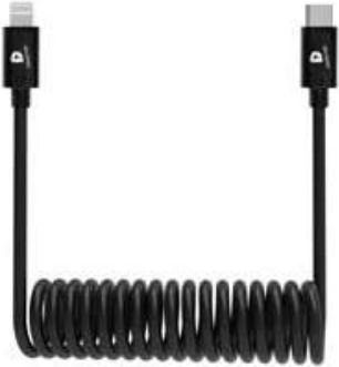 DEQSTER 50-736668 Lightning-Kabel 0,8 m Schwarz 50-736668