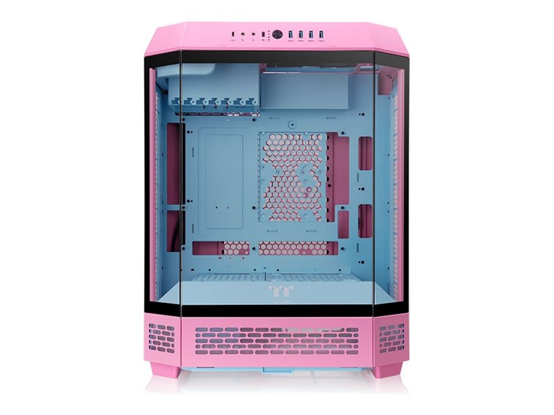 Thermaltake The Tower 600 Midi Tower Tempered Glas (3x) Bubble Pink