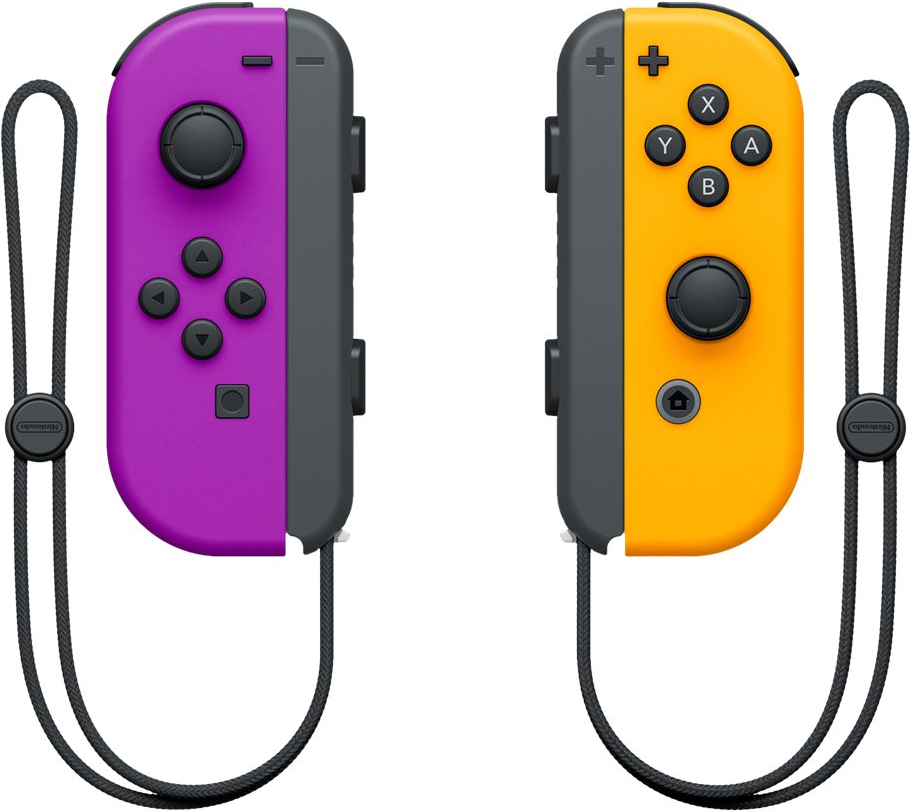 Nintendo Switch Nintendo Switch/Joy-Con Nintendo Switch Joy-Con Pair (L-R), Neon Purple and Neon