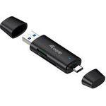 Equip Dual Connector USB-C/-A/SD/Micro SD 5Gbps - Secure Digital (SD) (245462)