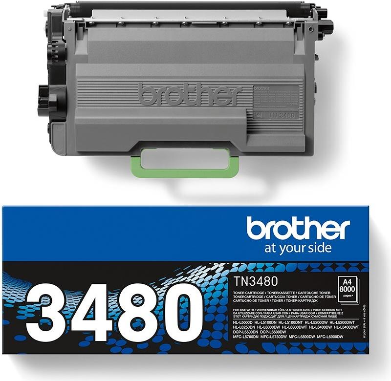 Brother TN3480 Tonerpatrone Schwarz
