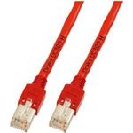 EFB-Elektronik RJ45 Patchkabel Cat.5e F/UTP LSZH Draka UC300 TM11 rot 3m Hersteller: EFB Elektronik (K8076.3)