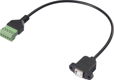 Renkforce USB 2.0 Adapterkabel[1x 2.0 Buchse B - 1x Klemmanschluss] RF-6443972 30 cm (RF-6443972)