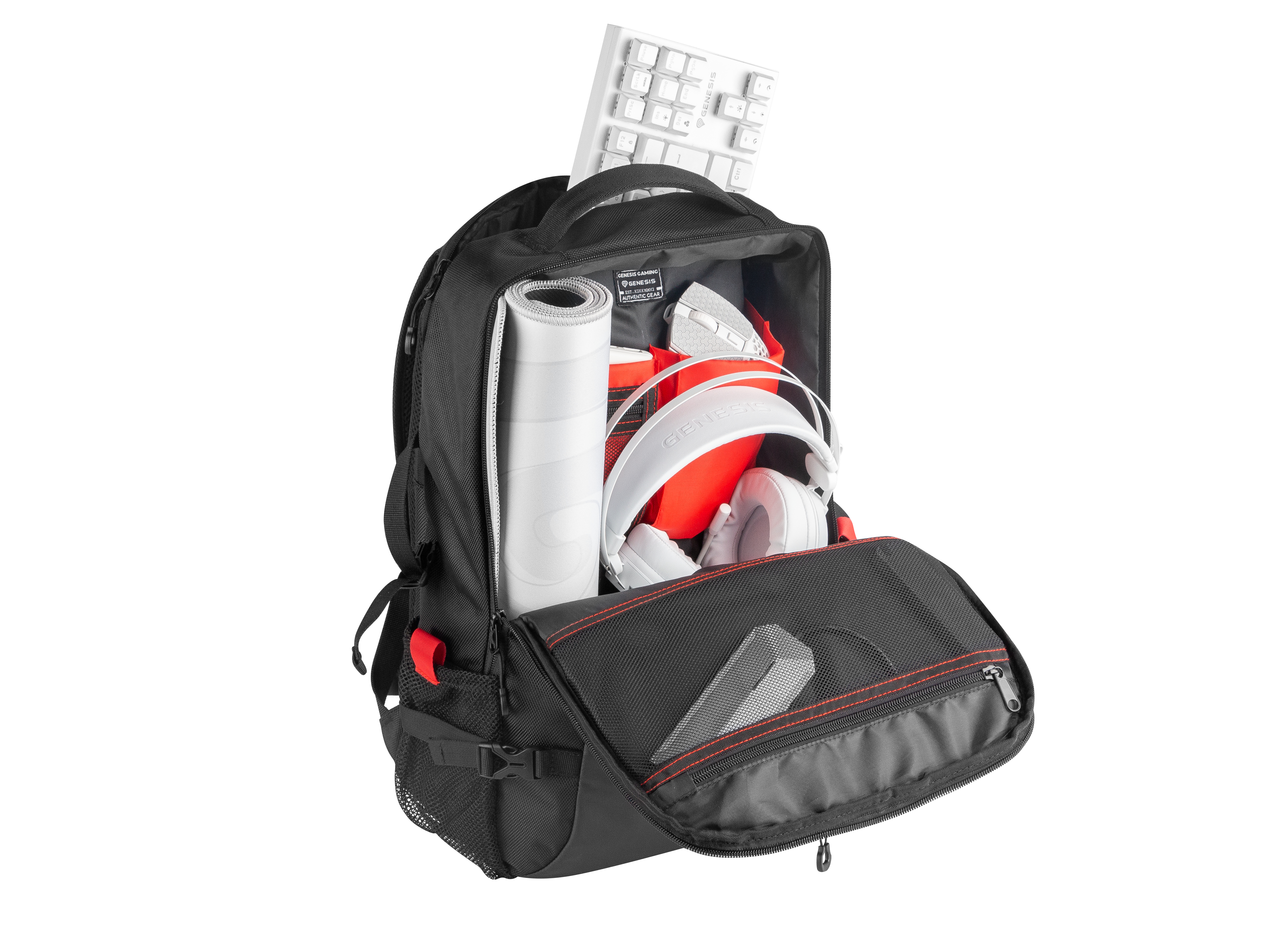 Genesis Pallad 410 Rucksack 15,6" Schwarz