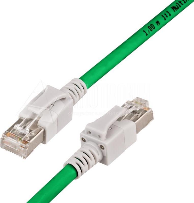 Wirewin PKL-PIMF-KAT6A 1.0 GN Netzwerkkabel Grün 1 m Cat6a S/FTP (S-STP) (PKL-PIMF-KAT6A 1.0 GN)