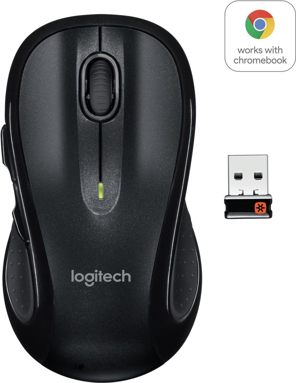Logitech M510 Maus - Laser - 5 Tasten - 2,4 GHz Schwarz