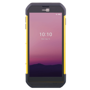 CipherLab RS35 series, 2D, SE4770, 14cm (5.5"), GPS, USB-C, BT, WLAN, 4G, NFC, Android, GMS Mobiles Datenerfassungsgerät, 2D, Imager (SE4770), Bildschirmdiagonale: 14 cm (5.5"), Auflösung: 1440x720 Pixel, GPS, Kamera (13 MP), Front-Kamera (5 MP), Anschluß: USB-C, Bluetooth, WLAN (802.11ac), 4G (LTE), NFC, Micro SD-Slot, RAM: 4GB, Flash: 64 GB, Android (10), inkl.: Google Mobile Services, Akku, 4000 mAh, separat bestellen: Netzteil, Schutzart: IP65, IP67 (AS35E4RF1NSG1)