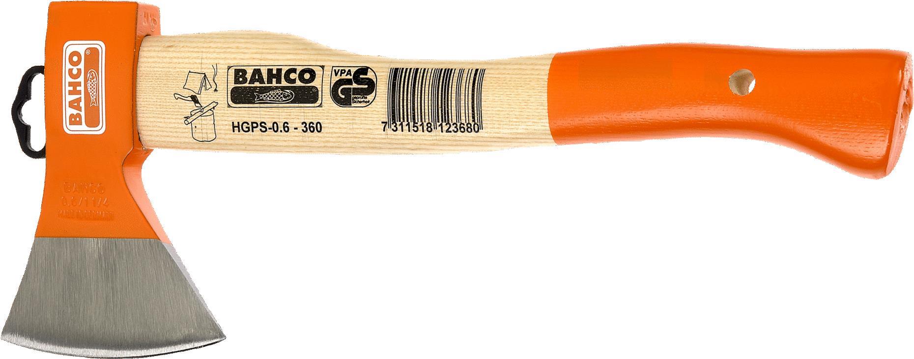 BAHCO HGPS-1.0-400 - Einzelne Axt - Zimmermanns-Beil - Holz - 1 Stück(e) - Stahl - Orange - Edelstah