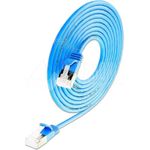 Wirewin Lightpatchkabel rund U/FTP Cat 6a blau 1,5m Slim Lightpatchkabel rund, geschirmt, PoE, flexibles und dünnes Kabel für besondere Einsatzzwecke (PKW-LIGHT-STP-K6A 1.5 BL)