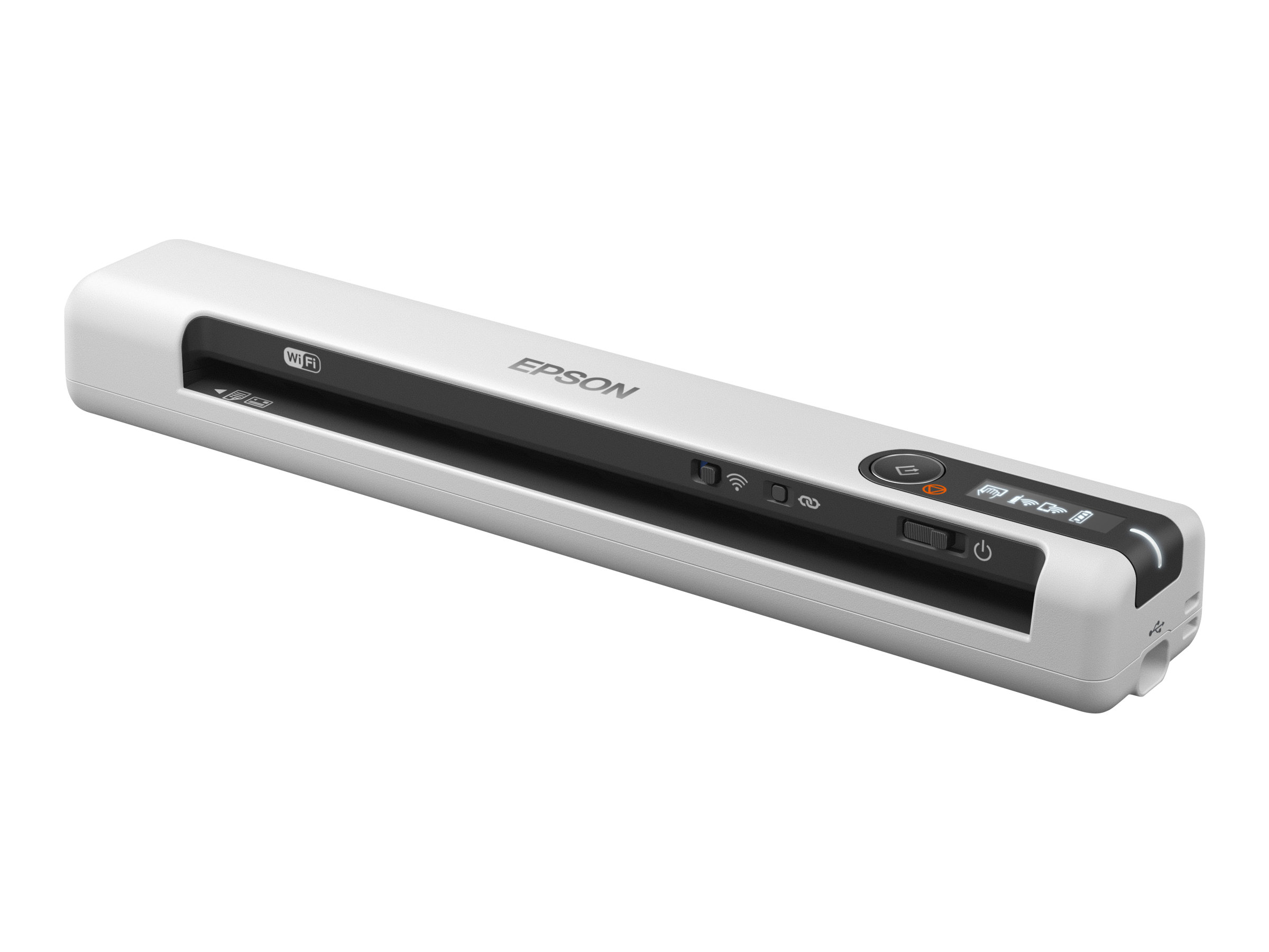 Epson WorkForce DS-80W Tragbarer Dokumentenscanner USB 2.0 Wi-Fi 600 dpi Schwarz/Weiß