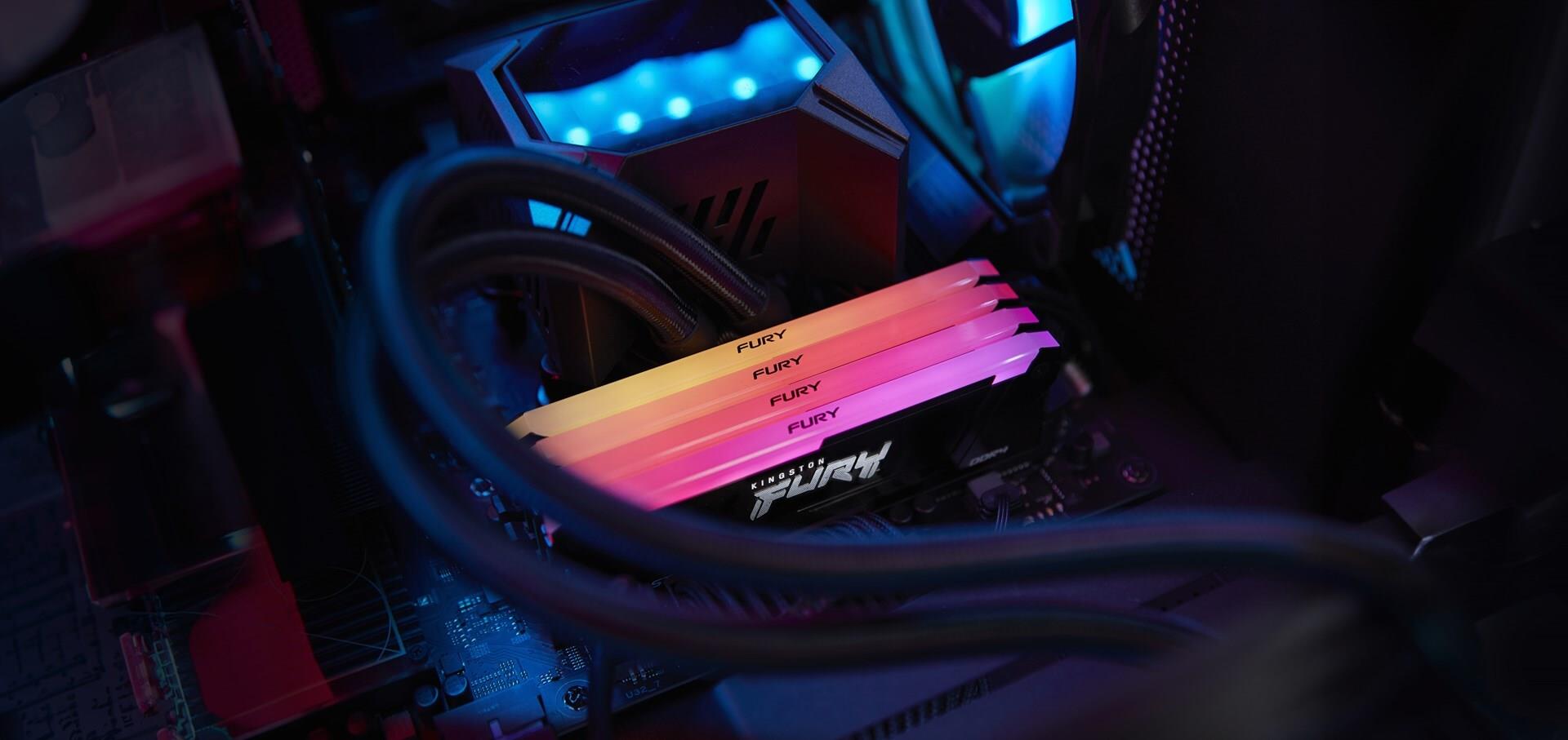 Kingston Technology FURY Beast RGB Speichermodul 16 GB 1 x 16 GB 