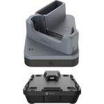 ZEBRA Ethernet ShareCradle for one TC501 device WITH a protective boot and one spare battery. Sold Separately: Protective Boot (SG-TC5AEXO-01), USB-C Cable (CBL-EC5X-USBC3A-01), Country-specific 45W Power Supply adapter. (CRD-TC5A-2SE1B-B)
