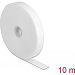 Delock Klettband auf Rolle L 10 m x B 20 mm weiß (18382)