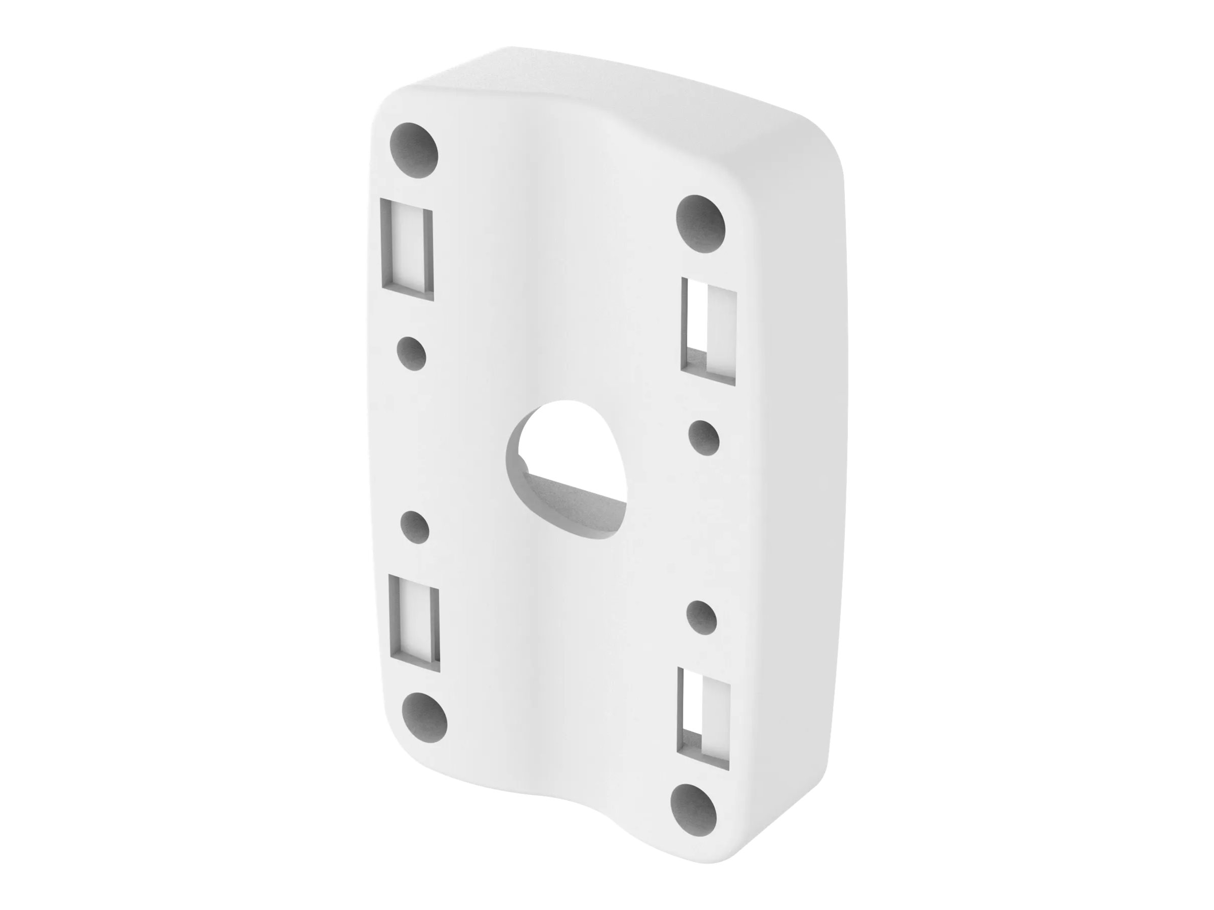 Hanwha Vision SBP-300PMW2 Masthalter Montageadapter Aluminium Weiß