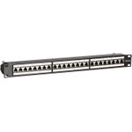 DSIT CAT 6a, STP Netzwerk-Patchpanel, 19”, 24-fach. (DS-Patch6a-24STP)