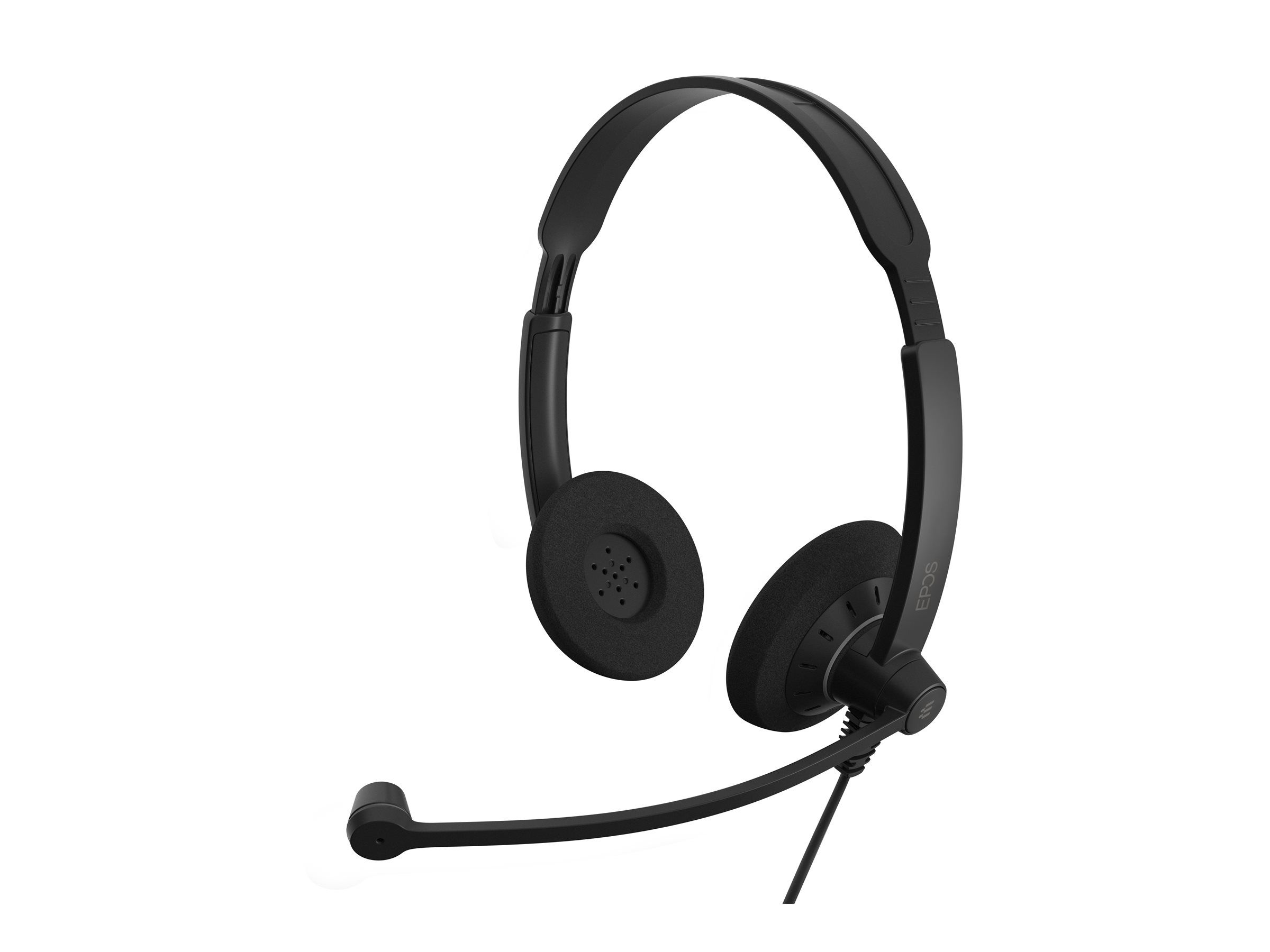 EPOS IMPACT SC 60 Headset On-Ear Kabelgebunden Easy Disconnect Schwarz mit Silber