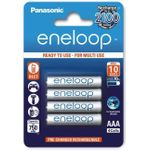 Akku NiMH, Micro, AAA, HR03, 1.2V/800mAh (BK-4MCDE/4BE)