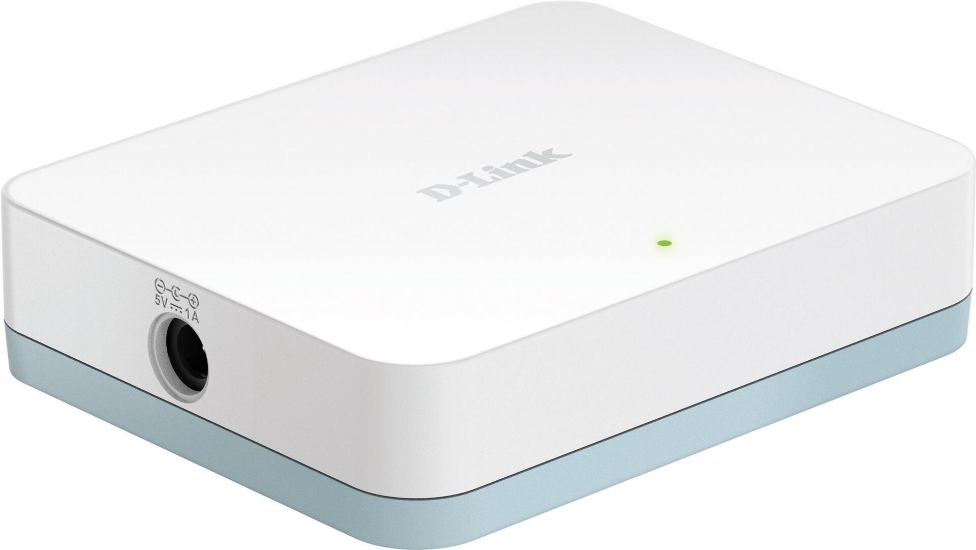 D-Link DGS-1005D/E 5-Port Gigabit Unmanaged Switch Weiß
