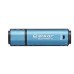 KINGSTON 256GB IronKey Vault Privacy 50 USB AES-256 Encrypted FIPS 197 (IKVP50/256GB)