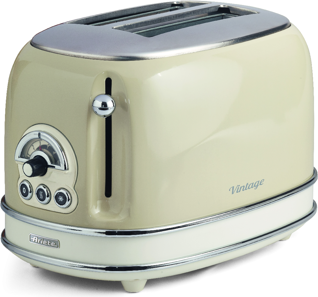 Ariete 155 2Scheibe(n) 810W Beige Toaster (0155CR)
