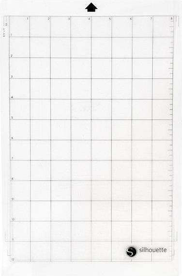 Silhouette CUT-MAT-8 Standard Schneidematte für Schneideplotter klebend 203 x 305 mm (8 x 30,50cm (12") ) (CUT-MAT-8)