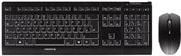 CHERRY B.UNLIMITED 3.0 - Tastatur-und-Maus-Set - kabellos - 2,4 GHz - Englisch - Tastenschalter: CHERRY SX - Schwarz (JD-0410EU-2)