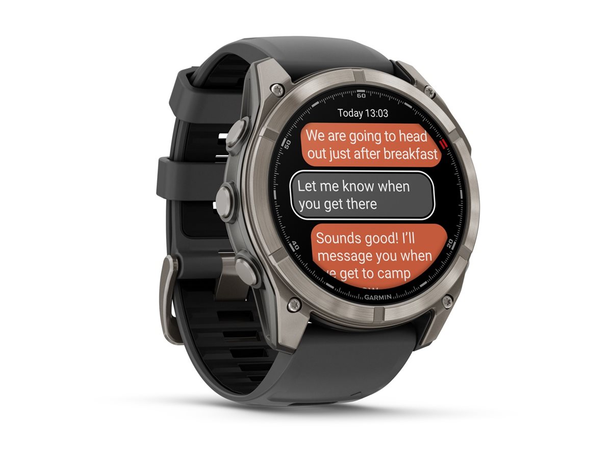 Garmin Fenix 8 Pro 51 mm Titan 1.4" 32 GB graphite/black