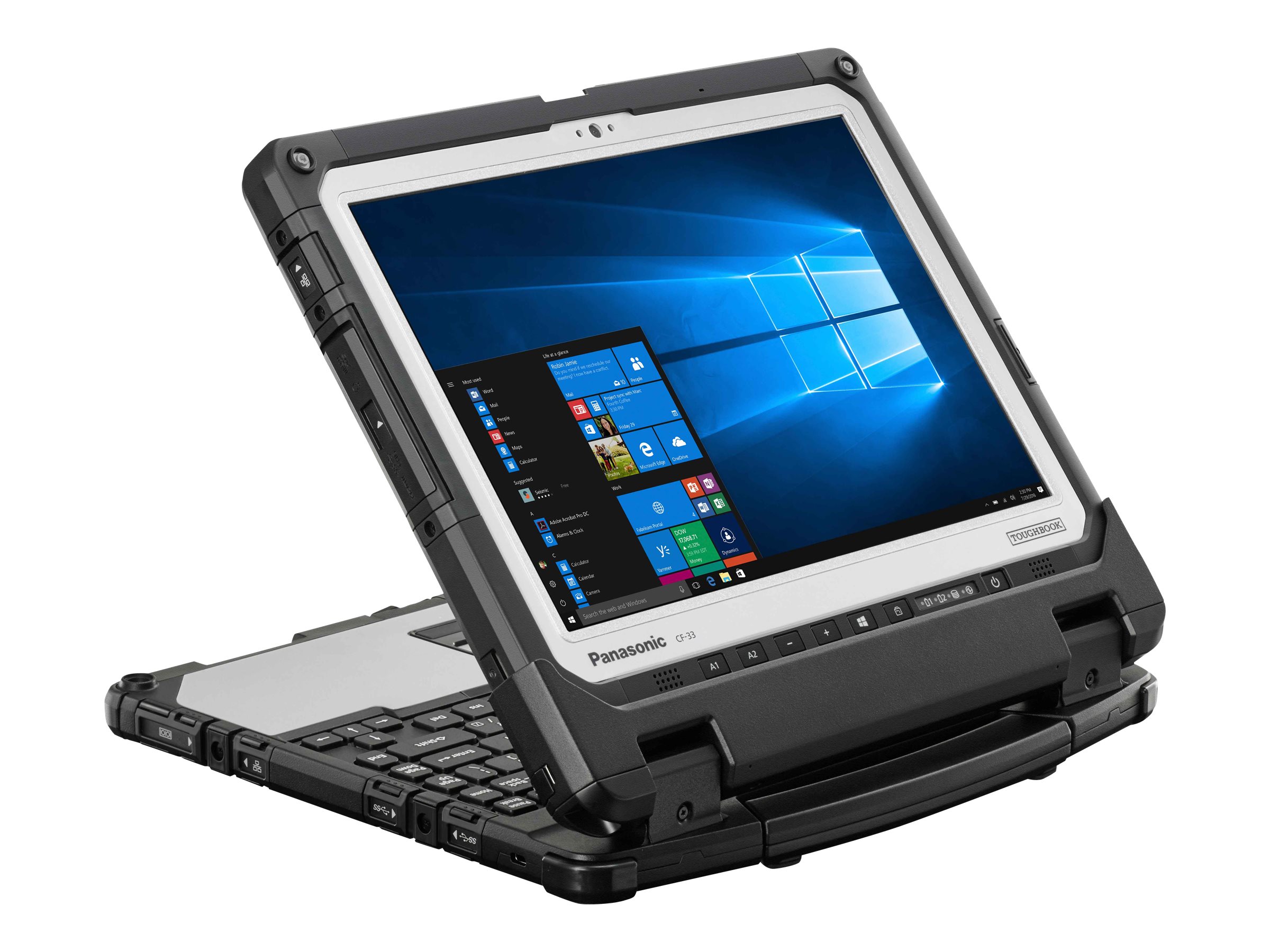 Panasonic Toughbook CF-33 12" Core i5 16 GB RAM 512 GB SSD Schwarz