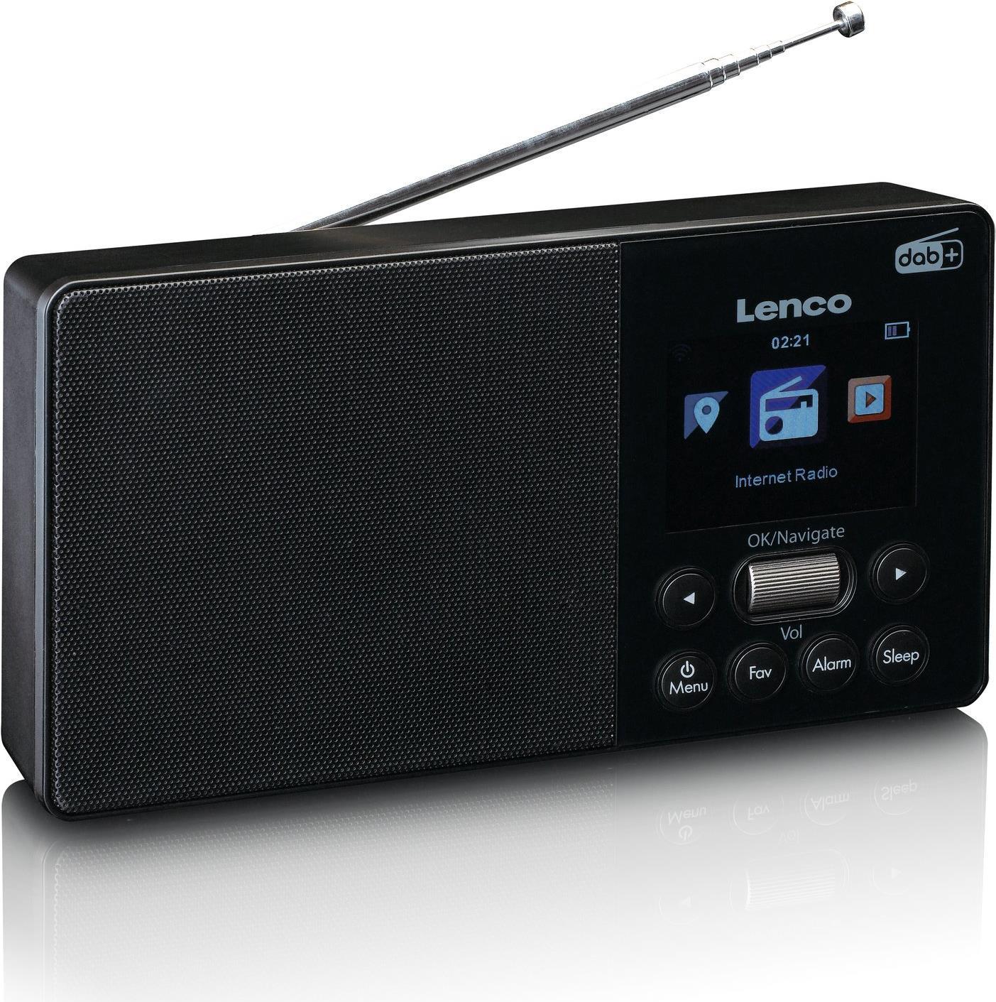 Lenco PIR-510BK Radio Tragbar Analog & Digital Schwarz (PIR-510BK)