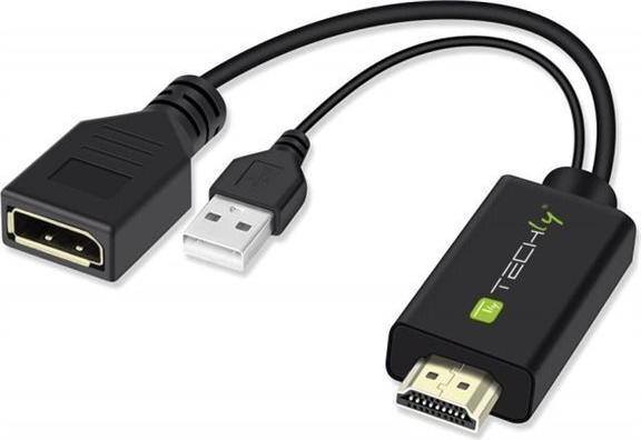 Adapter-Hdmi-A-M/Displayport-1.2-F Hersteller: Techly (ICOC-HDMI-DP12A)