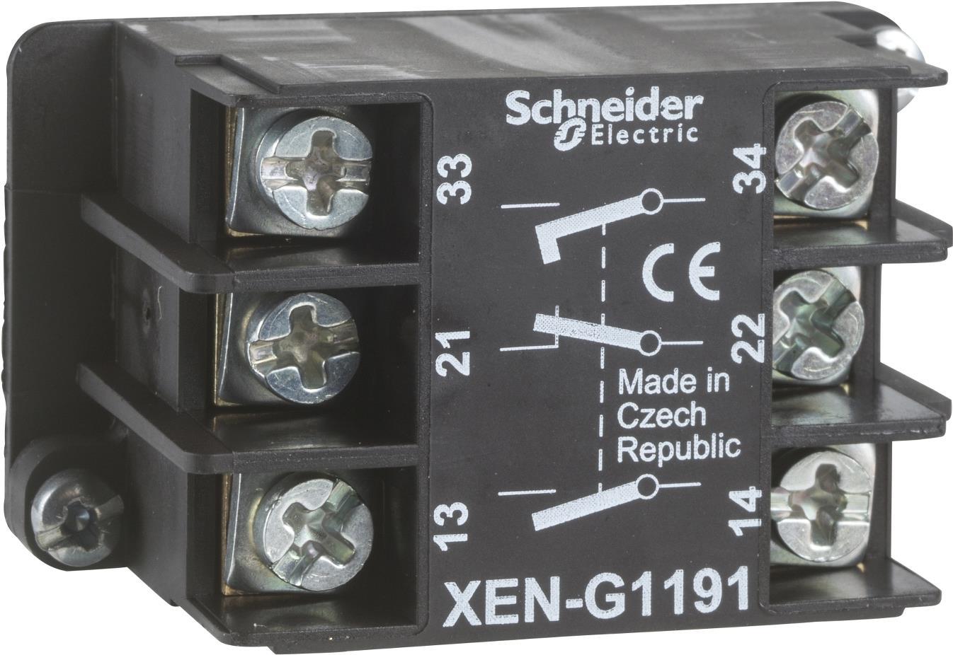 Schneider Electric Hilfsschalter 1 Öffner, 2 Schließer XENG1191 1 St. (XENG1191)