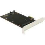 DeLOCK PCI Express x1 Card for 2 x SATA HDD / SSD (90349)