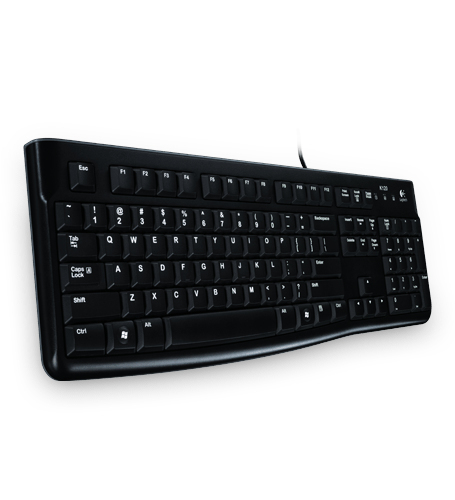 Logitech K120 for Business Tastatur USB Ukrainisch Schwarz
