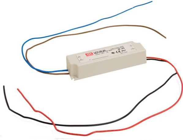 Mean Well Schaltnetzteil für Innen und Aussenbereich LPV-35-24 (LPV-35-24)