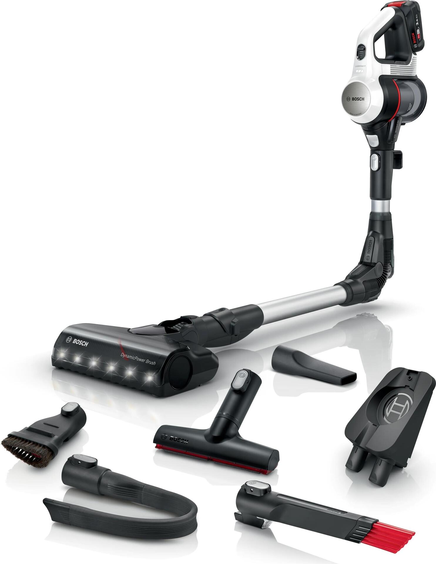 Bosch Unlimited 7 BCS711XXL Stabstaubsauger 40 min Weiß