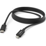 Hama Ladekabel, USB-C - Lightning, 3 m, Schwarz (00201599)