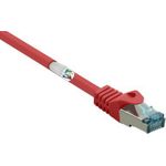 RF-5043972 RJ45 Netzwerkkabel Patchkabel CAT 6a S/FTP 1.00 m Rot Flammwidrig 1 St. (RF-5043972)