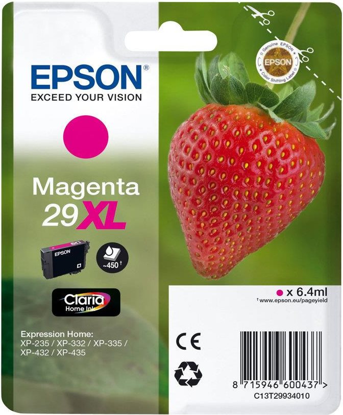 EPSON 29XL XL Magenta Tintenpatrone