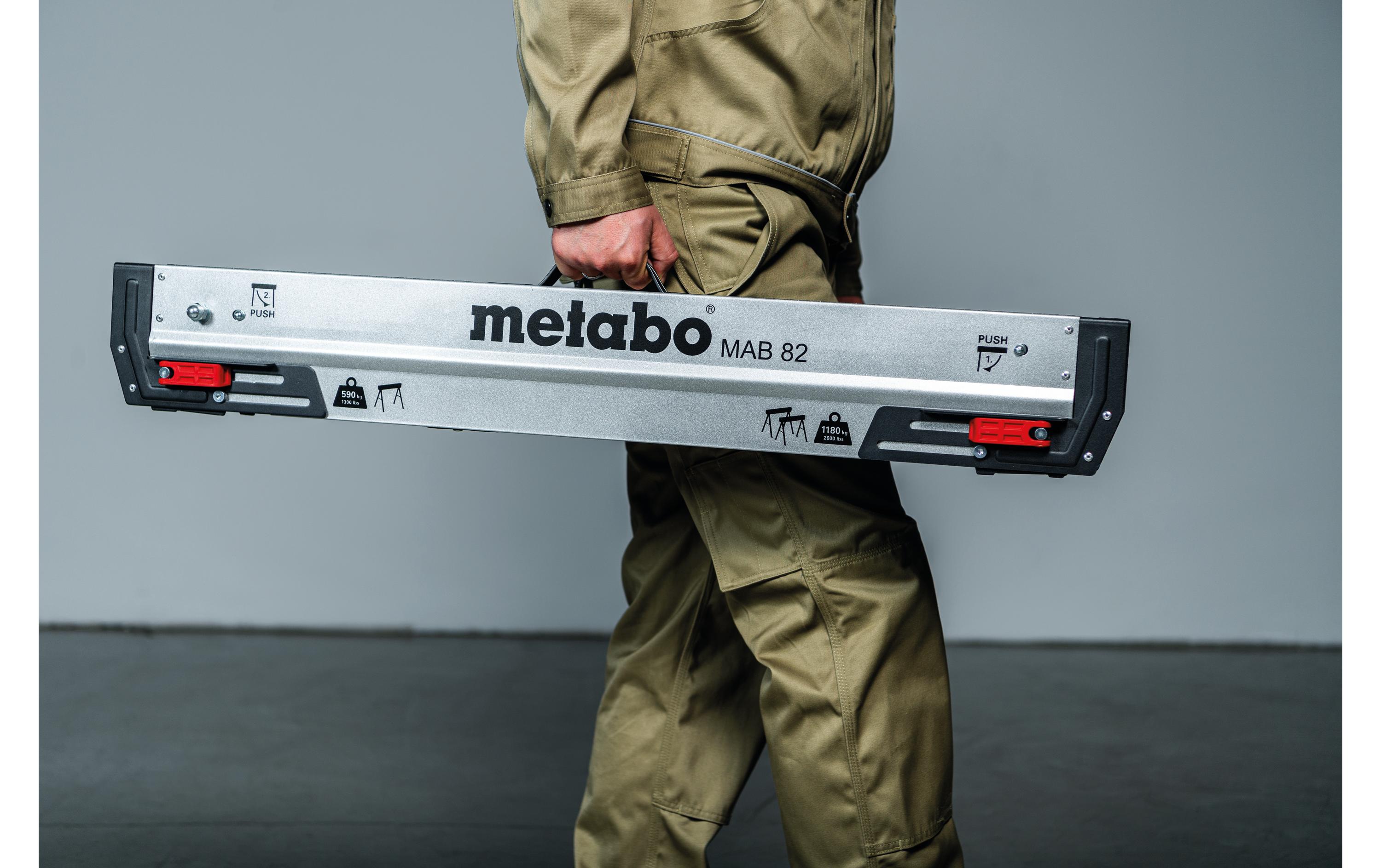 Metabo Arbeitsbock-Set MAB 82 Schwarz