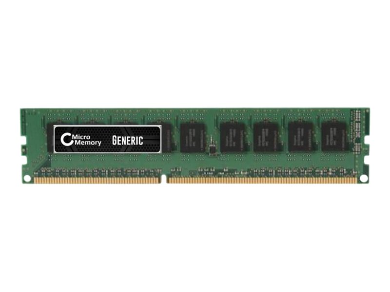 CoreParts MMG2337/2GB 2 GB DDR3 1333 MHz PC3-10600 DIMM 240-PIN ECC Grün