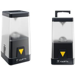 VARTA Outdoor Ambiance Campingleuchte L30RH Hochleistungs-Campingleuchte im VARTA Design inklusive hybridem Batteriesystem (wiederaufladbar und gleichzeitig durch Primärbatterien funktionsfähig). Mit Dimmfunktion und Nachtlicht-Modus. Integrierte Haken an der Ober- und Unterseite, sowie eine abnehmbare Außenlinse für verschiedene Verwendungsmöglichkeiten (18666101111)