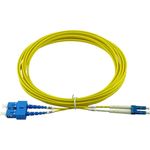 Kompatibles Cisco CAB-SMF-LC-SC-5 BlueOptics Duplex LWL Patchkabel, LC-UPC/SC-UPC beige, 5 Meter, Singlemode, E9/125µm G.657.A1, Eingangsdämpfung: unter 0.2dB, Markenfaser, Keramik Ferrule, inkl. Messprotokoll (CAB-SMF-LC-SC-5-BO)