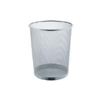 helit Papierkorb Mesh, aus Drahtmetall, 23 Liter, schwarz pulverbeschichtet, Durchmesser: 295 mm, Höhe: 345 mm - 1 Stück (H2518695)