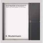 Bus-Tasten-Modul anthrazitgrau BTM 650-01 AG (210004907-00)