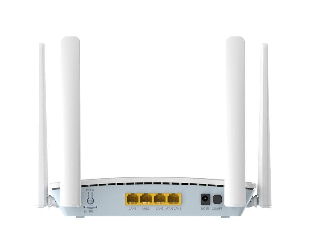 D-Link G416C Wi-Fi 6 Wireless Router 1.5 Gbps 3-Port Weiß