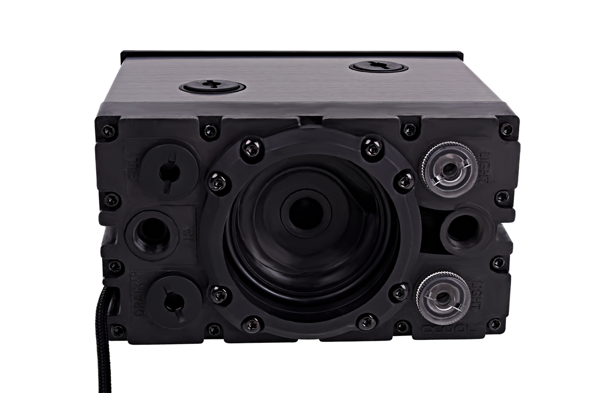 Alphacool Eisfach Single Laing D5 Behälter für Kühlflüssigkeit Schwarz