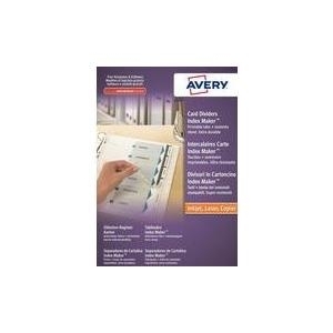 Avery Index Maker - Etiketten und Trennelemente